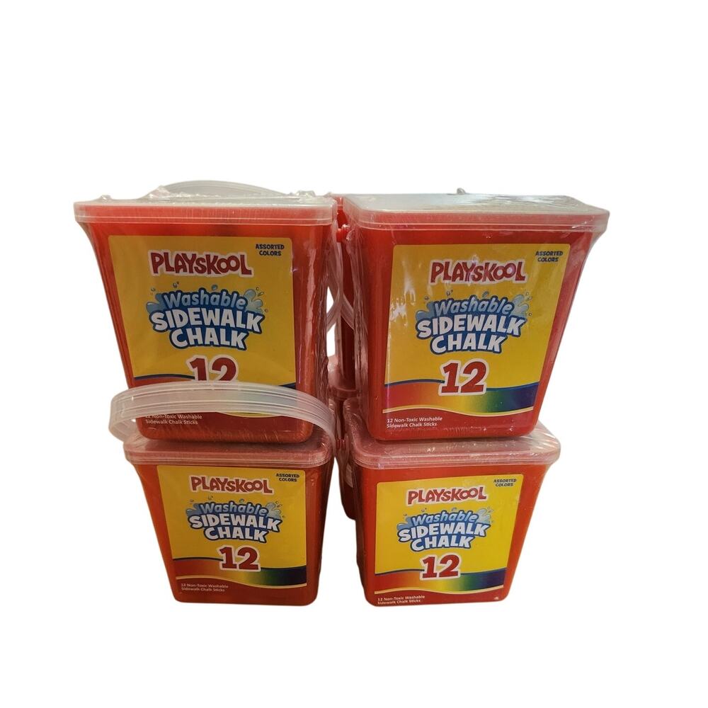 New Set of 8 sidewalk chalk buckets